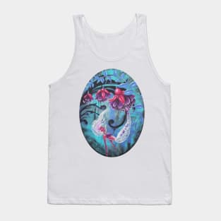 Fuchsia mermaid Tank Top